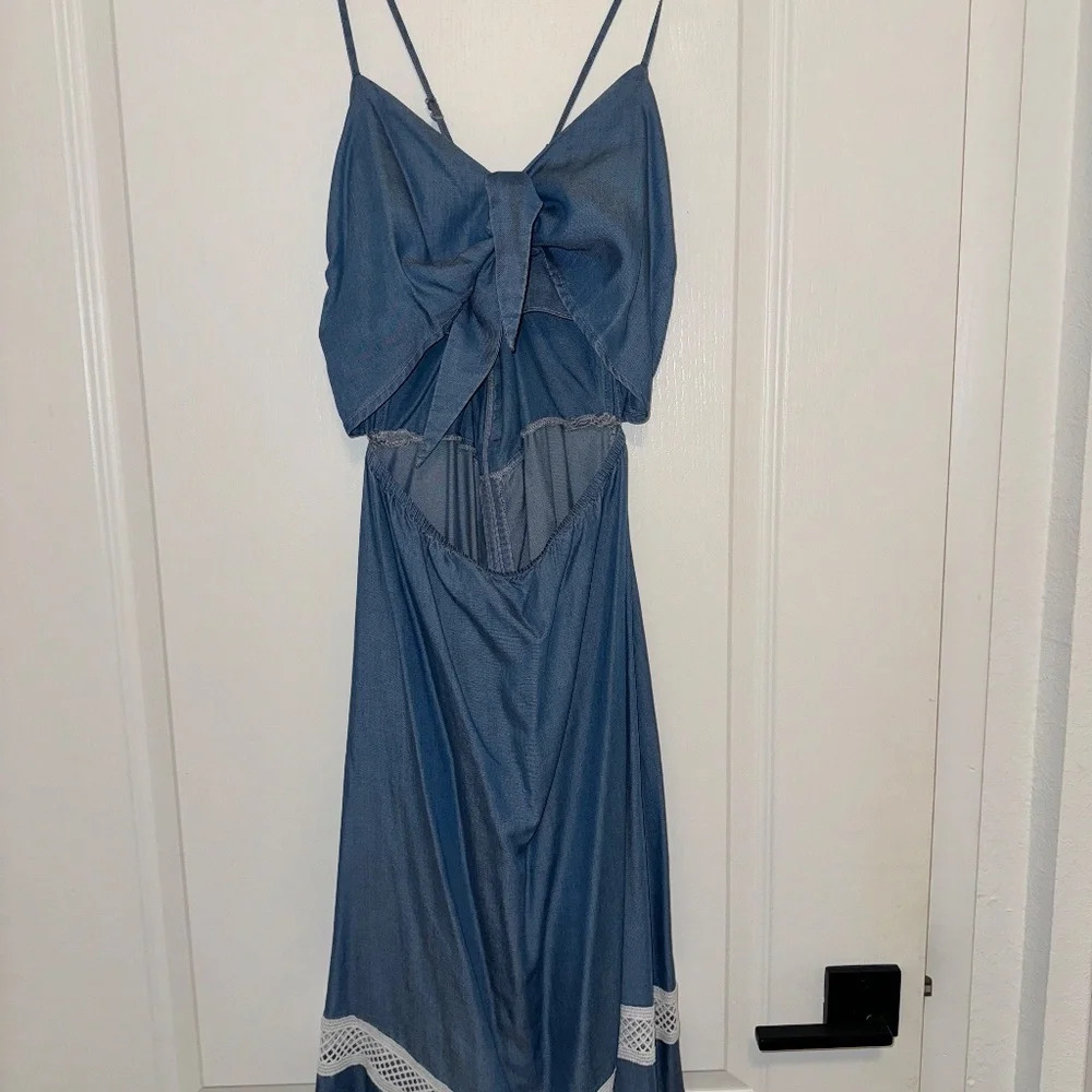 Lovers & Friends Saffron Cutout Dress Small - Picture 3 of 5